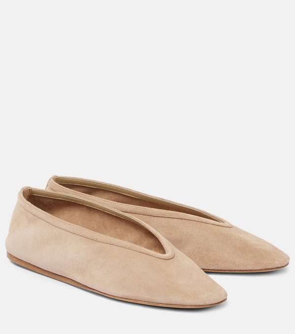 Le Monde Béryl Luna suede ballet flats