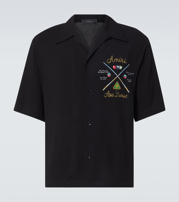 Amiri Pool Cue printed shirt