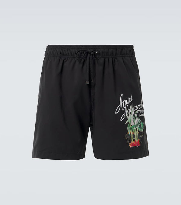 Amiri Printed swim trunks