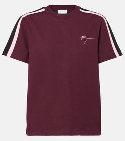 Ferragamo Logo cotton jersey T-shirt