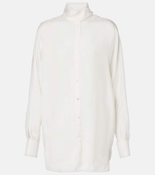 Ferragamo Tie-neck blouse