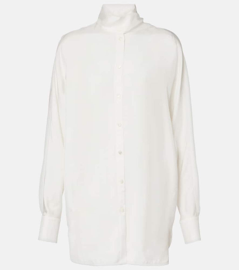 Ferragamo Tie-neck blouse