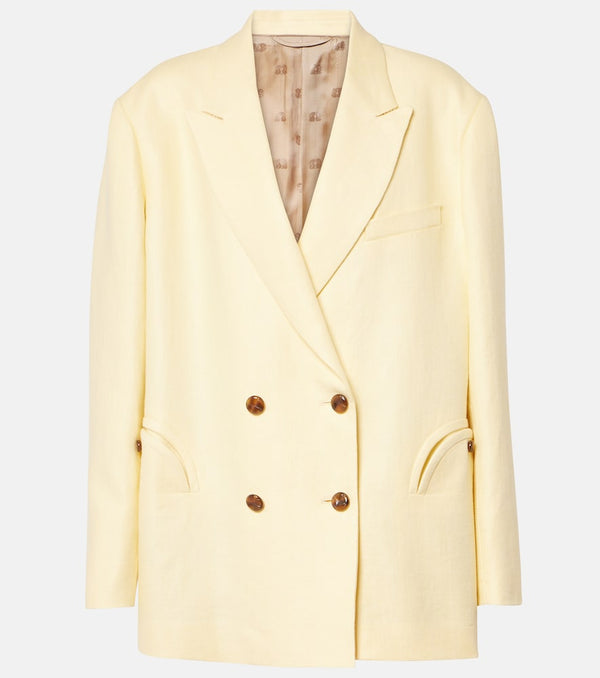 Blazé Milano Clarity Nightbreak linen blazer