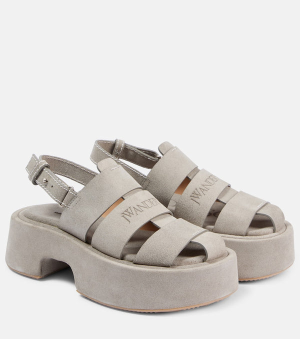 JW Anderson Fisherman leather platform sandals