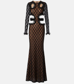 Self-Portrait x Christopher Kane cutout lace gown