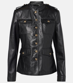 Nili Lotan Geraldine leather jacket