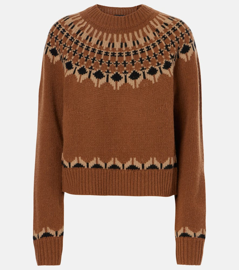 Nili Lotan Fern Fair Isle wool sweater