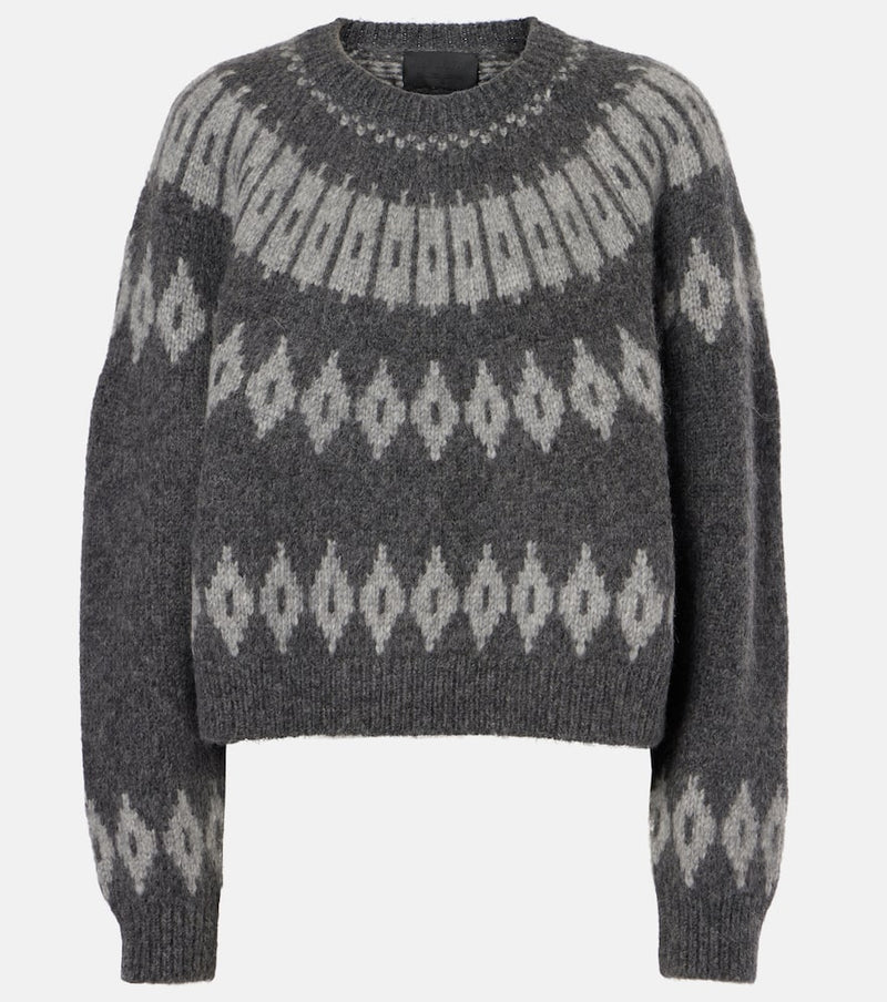 Nili Lotan Arleth Fair Isle alpaca-blend sweater