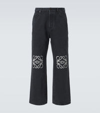 Loewe Anagram wide-leg jeans