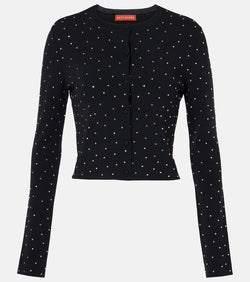 Altuzarra Ferris embellished cropped cardigan