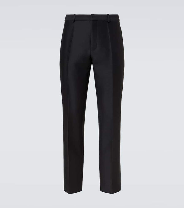 Loewe Wool and silk straight pants