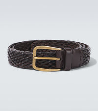 Brunello Cucinelli Braided leather belt