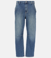 AG Jeans Amsterdam mid-rise barrel-leg jeans