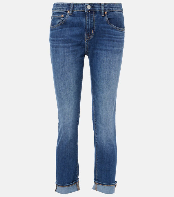 AG Jeans Ex Boyfriend cropped skinny jeans