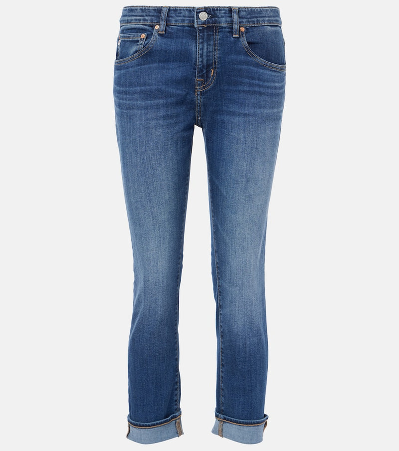 AG Jeans Ex Boyfriend cropped skinny jeans
