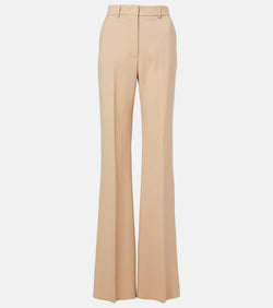 Sportmax Oxalis virgin wool flared pants