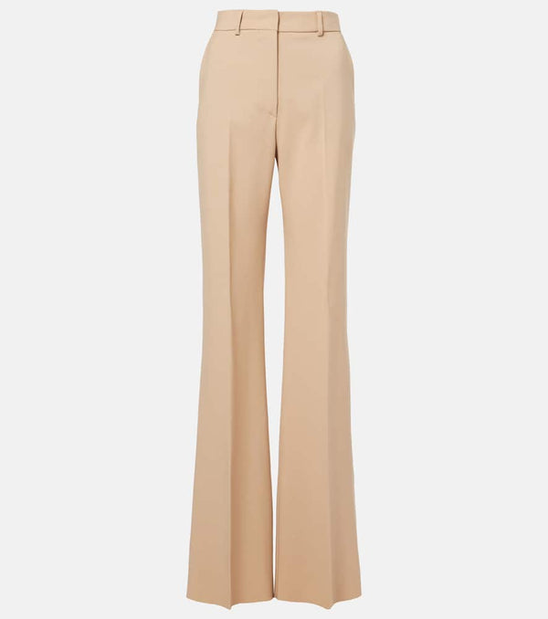 Sportmax Oxalis virgin wool flared pants