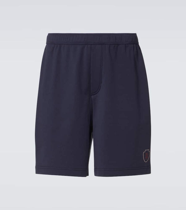 Brunello Cucinelli Logo cotton jersey shorts