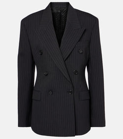 Acne Studios Striped wool-blend blazer