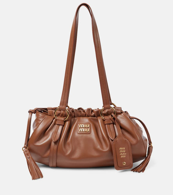 Miu Miu Joie leather shoulder bag