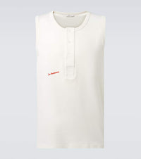 JW Anderson Cotton jersey tank top