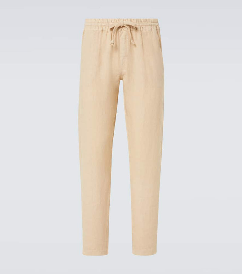 Fedeli Linen straight pants