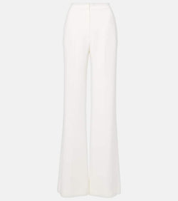 Elie Saab High-rise cady flared pants