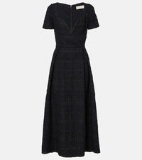 Elie Saab Macrame midi dress
