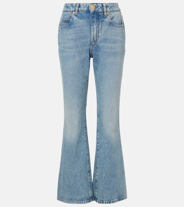 Balmain Low-rise bootcut jeans