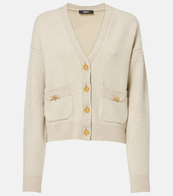 Versace Wool and cashmere cardigan