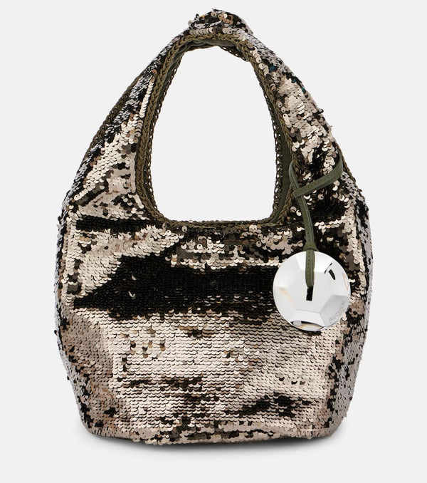 JW Anderson Mini sequined tote bag