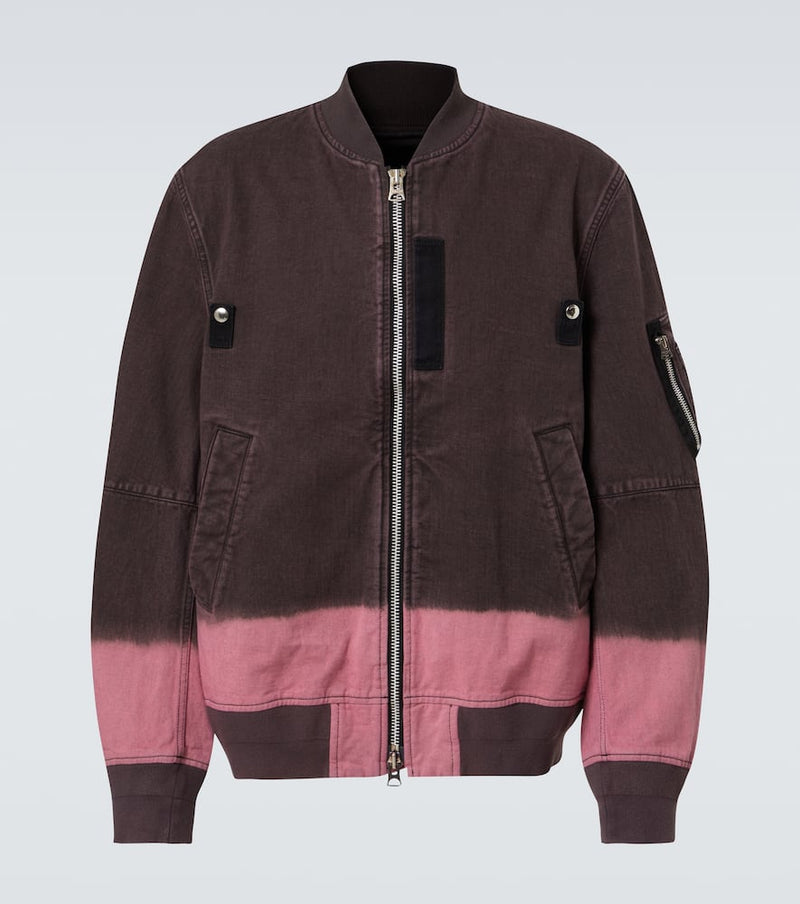 Sacai Ombre cotton blouson