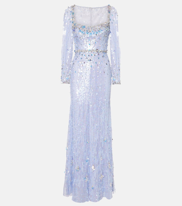 Jenny Packham Kestra sequined gown