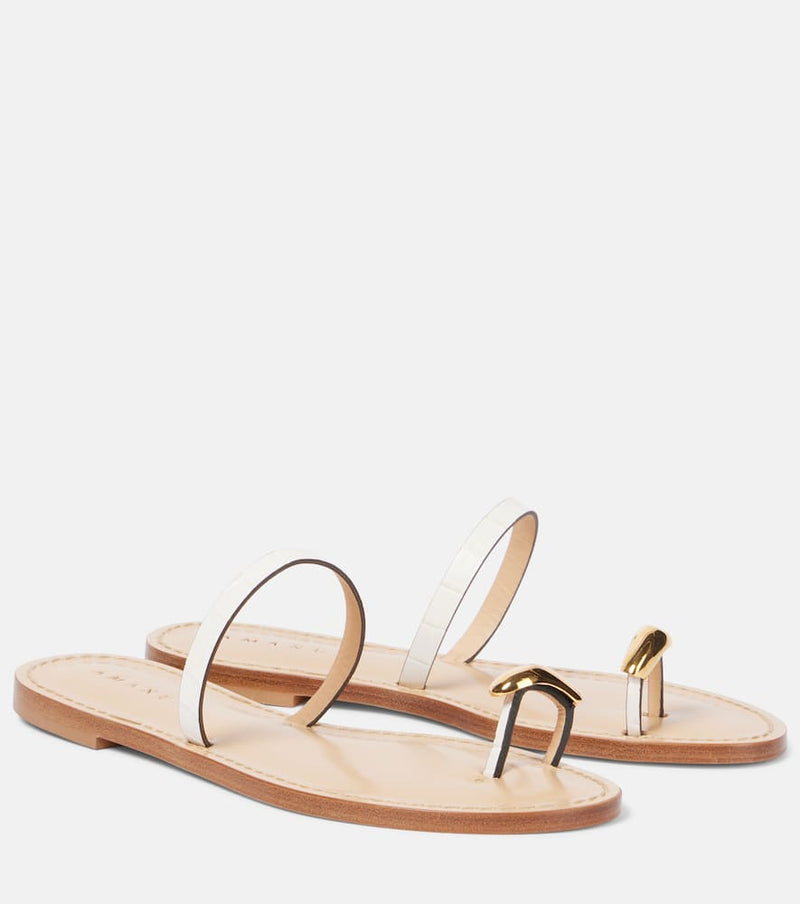 Amanu Kibera leather sandals