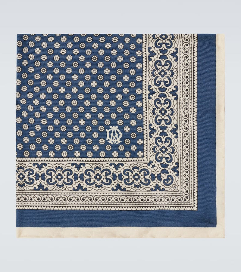 Dunhill Silk pocket square