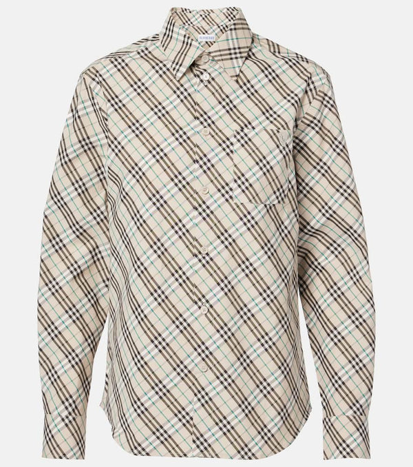 Burberry Burberry Check cotton shirt