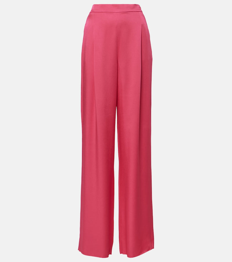 Max Mara Ieti satin wide-leg pants