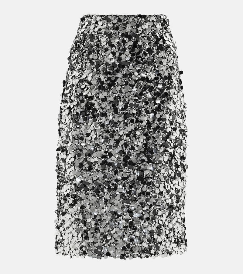 Dolce & Gabbana Sequined pencil skirt