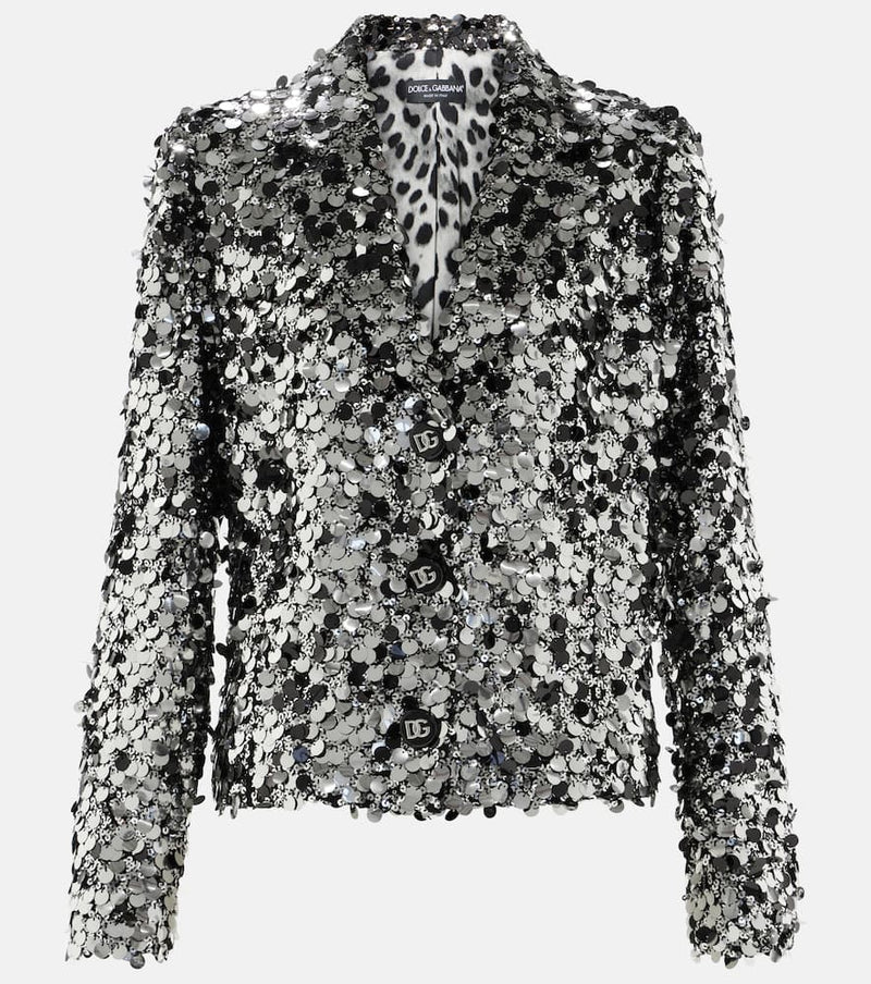 Dolce & Gabbana Sequined blazer