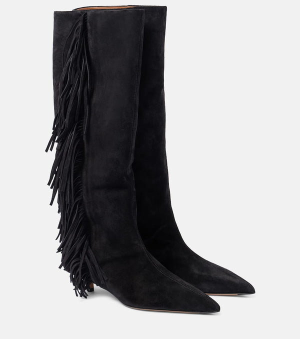 Paris Texas Jessie 35 suede knee-high boots