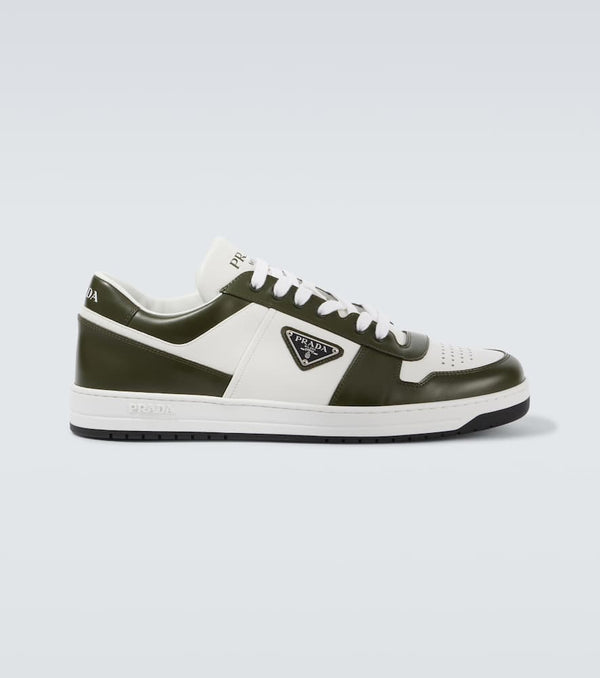 Prada Downtown leather sneakers