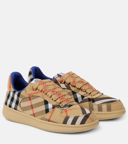 Burberry Burberry Check canvas sneakers