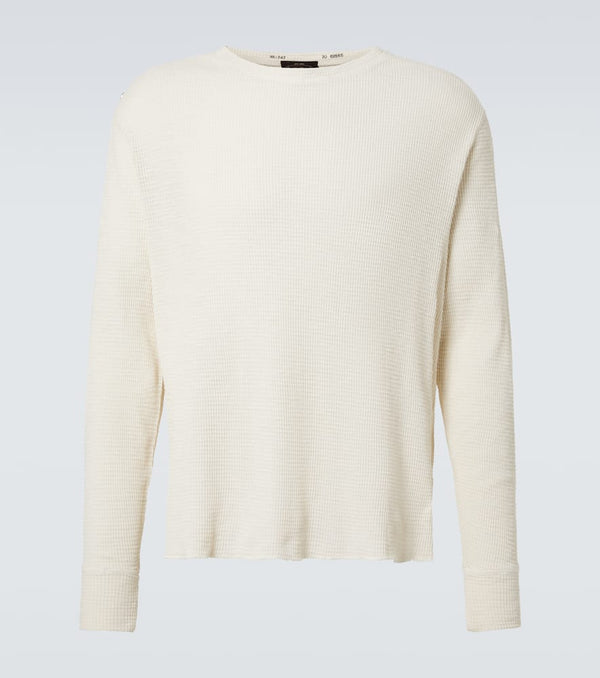 RRL Waffle-knit cotton sweater