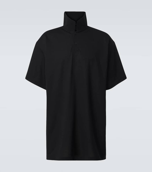 Balenciaga BB Garderobe cotton piqué polo shirt