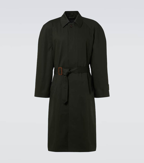 Balenciaga Belted cotton car coat