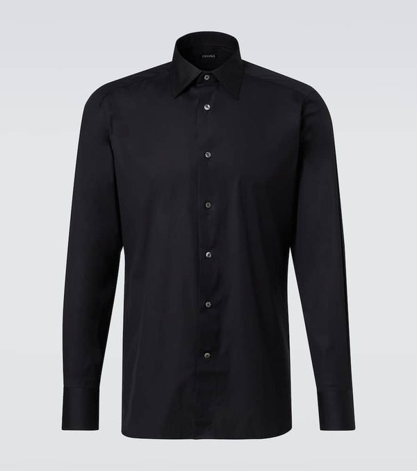 Zegna Cotton-blend shirt