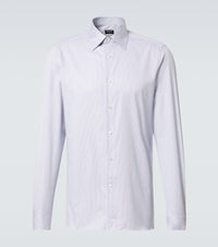 Zegna Striped cotton shirt