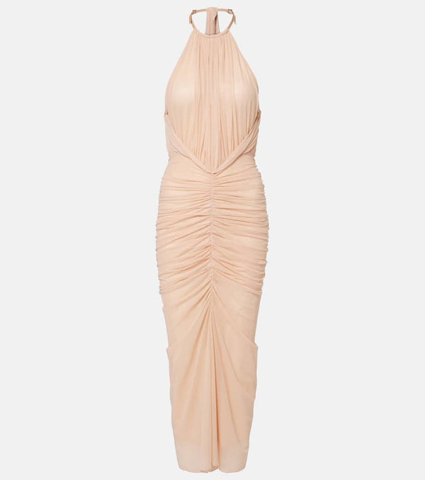 Mugler Ruched gown