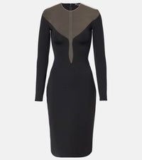 Mugler Plunge minidress