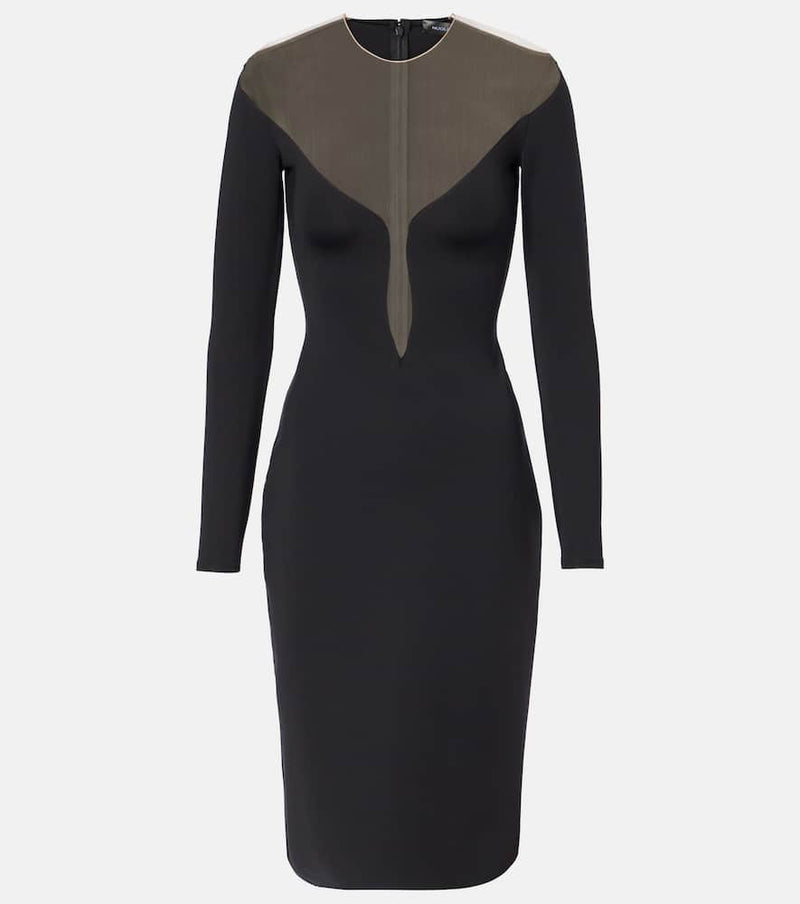Mugler Plunge minidress
